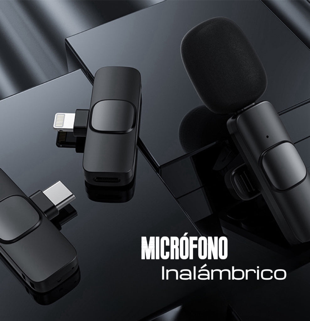 Micrófono Inalámbrico Pro Mini - iPhone & Android